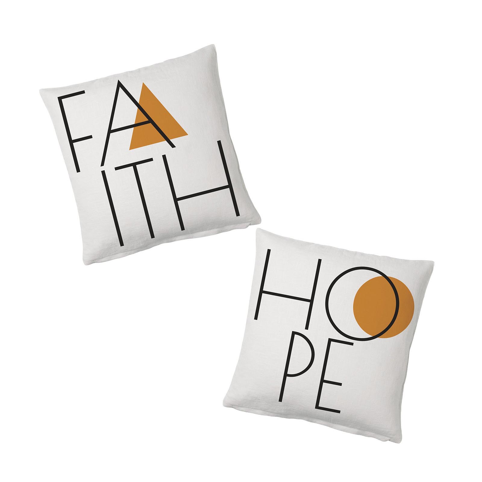Cojínes Faith&Hope de Sisomdos