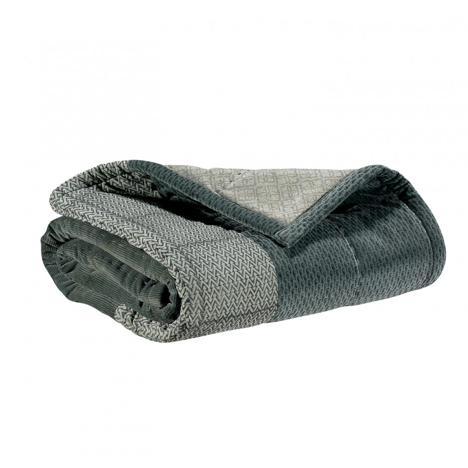 Plaid Vivaraise Rosetta doblado